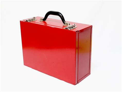 red metal storage box|large red plastic storage containers.